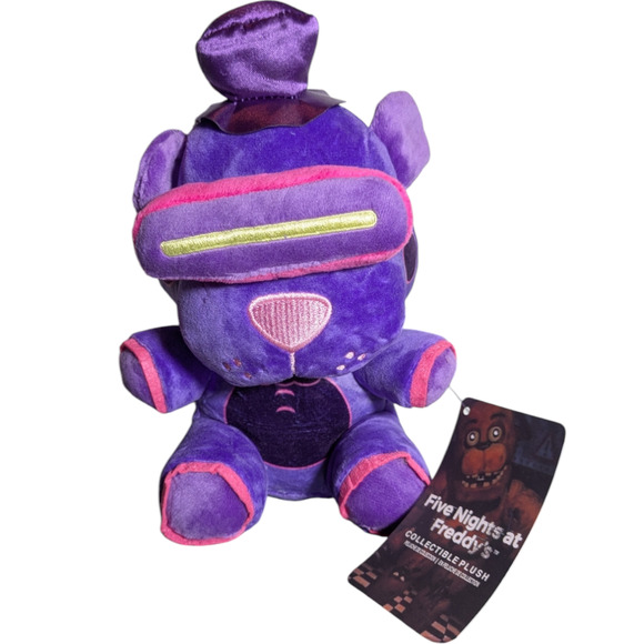 Five Nights at Freddy's (FNAF) Specifically A Freddy Series - Purple Plush Bear - Picture 2 of 8
